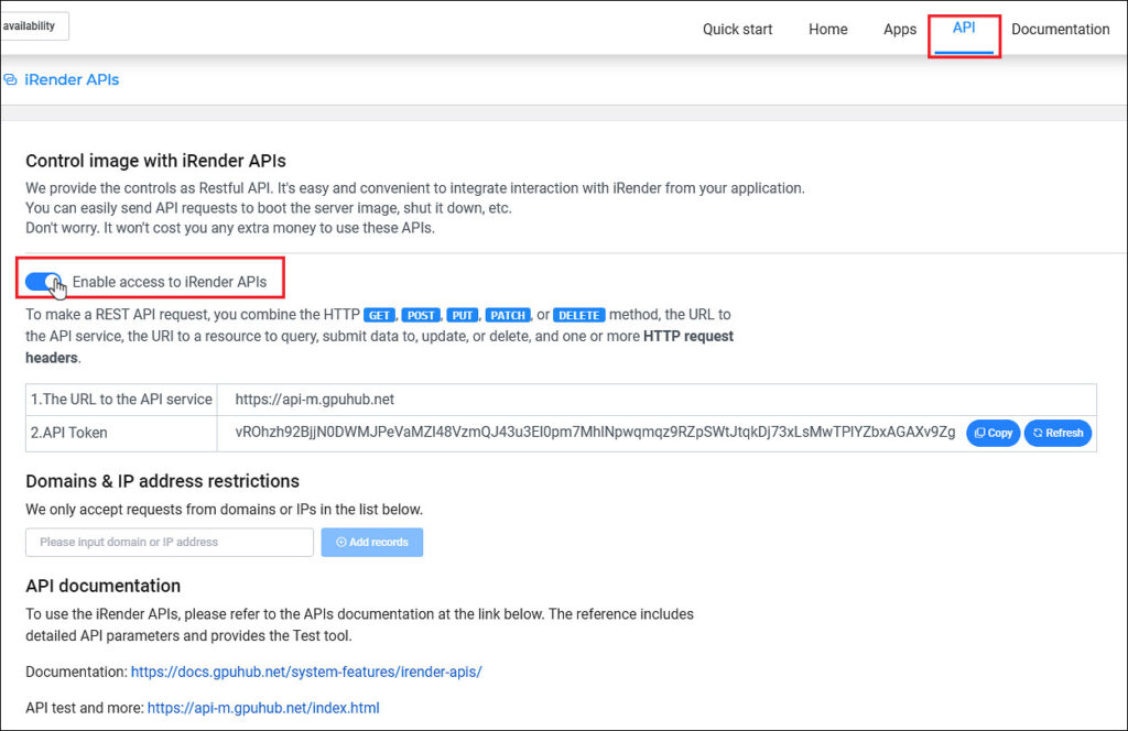 Irender Examples iRender API – iRender